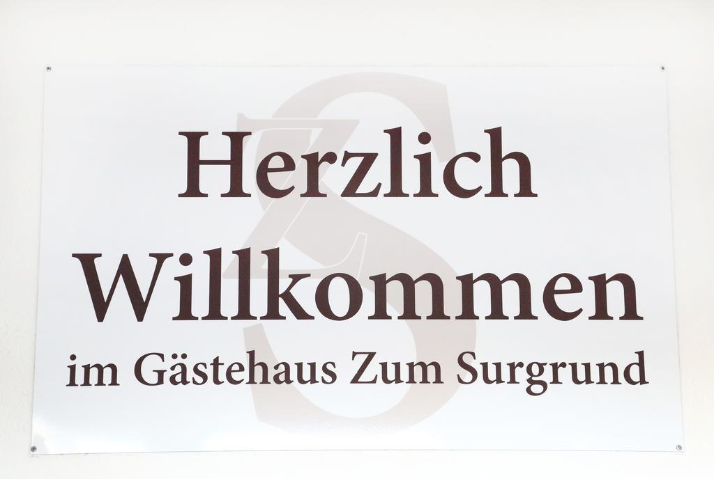 Zum Surgrund Pensjonat Cuxhaven Zewnętrze zdjęcie